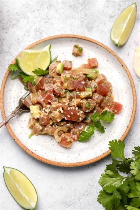 30 Minute Tuna Tartare With Soy And Ginger Well Seasoned Studio