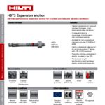 Hilti Anchor Selection Chart Pdf Screw Components Off
