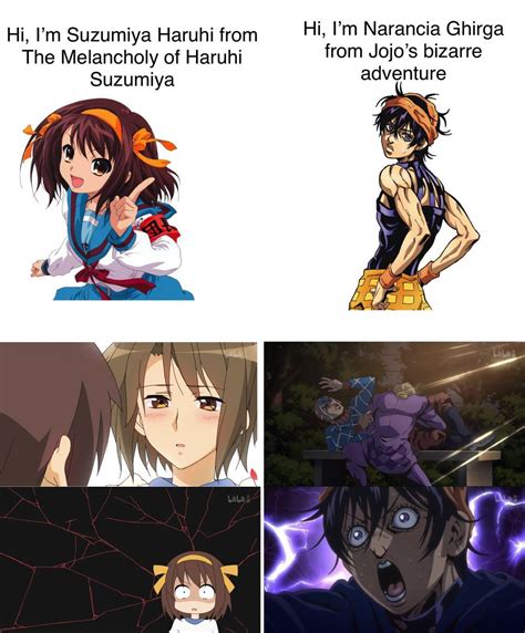 Just Rewatched Suzumiya Haruhi And Decided To Make A Meme Animemes
