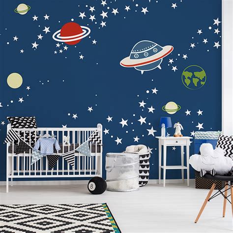 Buy Outer Space Kids Wall Murals At 20 Off Staunton And Henry