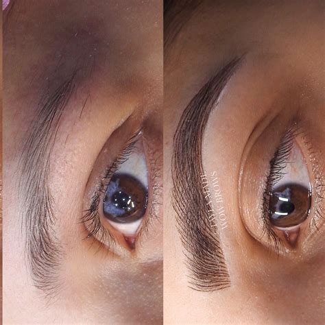 Hair Stroke Feather Touch Microblading Microstroke Tattooed Eyebrows Natural Brow Tattooing