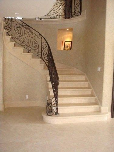 Mediterranean Staircase Photos Design Pictures Remodel Decor And