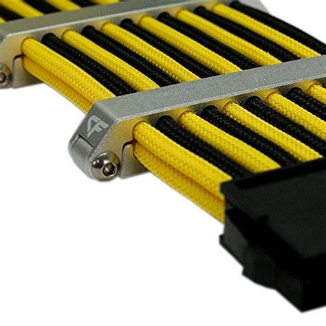 Coolforce Aluminum Pc Cable Comb For 24 Pin Sleeved Motherboard Psu Atx