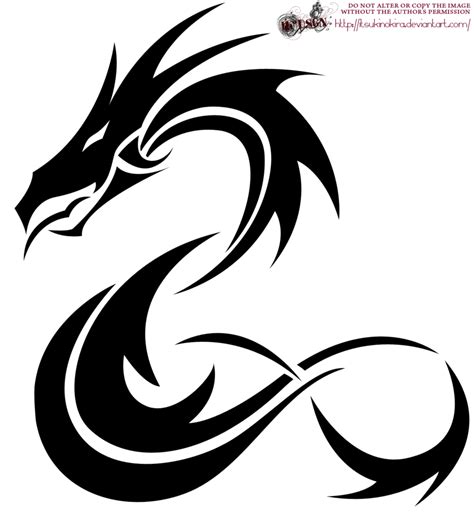 Tribal Dragon Tattoo By Itsukinokira On Deviantart Tribal