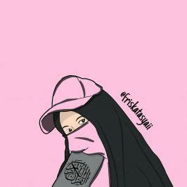 Kamu yang lagi cari gambar kartun, pas banget kalau kamu bisa stalking di sini. Gambar Kartun Muslimah Bercadar membawa Al Quran