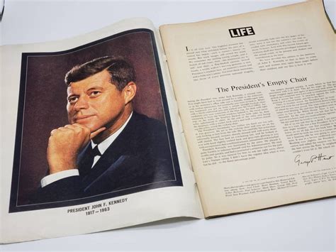 Vintage Life Magazine John F Kennedy Memorial Edition Etsy