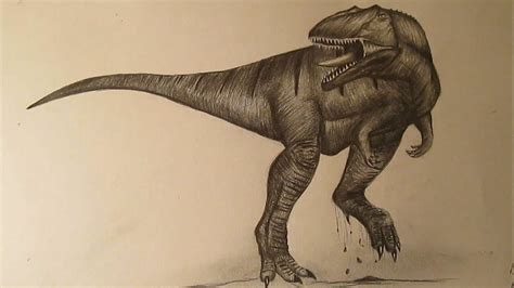Cómo Dibujar Un Dinosaurio Realista A Lápiz Paso A Paso Dibujos De