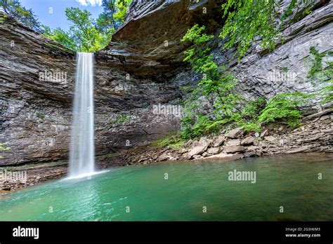 Beautiful Ozone Falls In Cumberland County Tennessee Is A Scenic