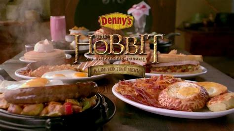 denny s hobbit menu tv commercial eat like a hobbit ispot tv