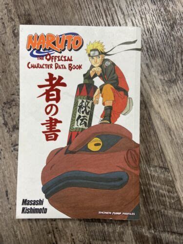 Naruto The Official Character Data Book By Kishimoto Masashi