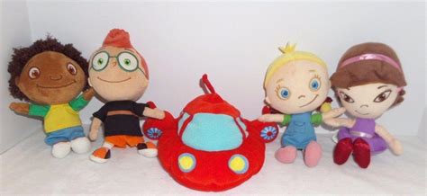 Little Einsteins 8 Plush Annie June Quincy Leo Dolls Pat Rocket Lot