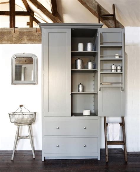 Larder cupboard armoire pantry pantry cabinet free standing. Storage | Stand alone kitchen pantry, Freestanding kitchen