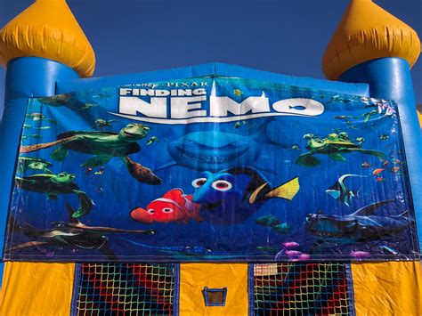 Nemo Bounce House Banner A Perfect Party Rental