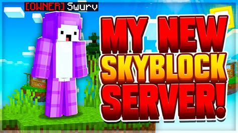 Introducing My New Custom Skyblock Server Minecoremc Minecraft
