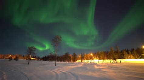 New Stunning Aurora Northern Lights Levi Lapland Feb 2020 Youtube