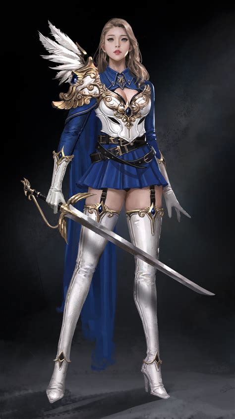 Valkyrie By God Sc Fantasy Female Warrior Female Armor Warrior Girl