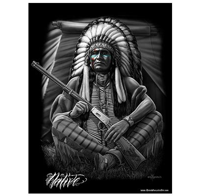 PSTR-native-MD | Native american warrior, Native american drawing, American indian tattoos