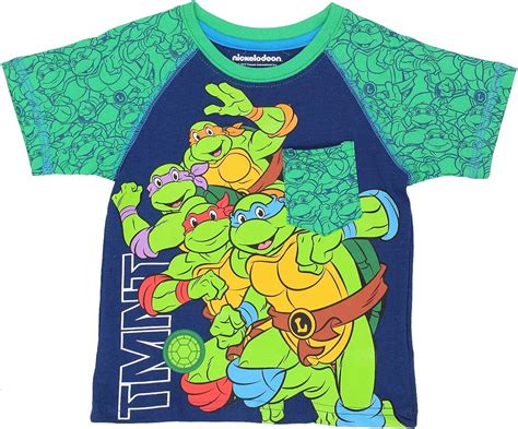 Best Ninja Turtles T Shirts For Boys Black With Grey Piping Simple Home