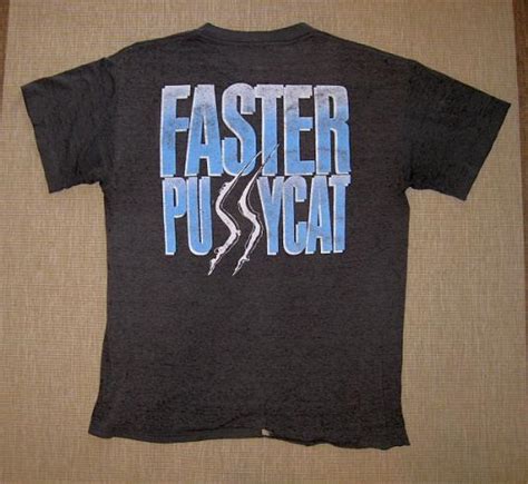 Rare 1987 Faster Pussycat Tour T Shirt Defunkd