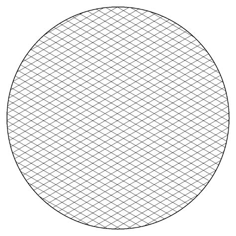 Isometric graph paper, or an isometric grid, is created by intersecting 30-degree and 120-degree ...