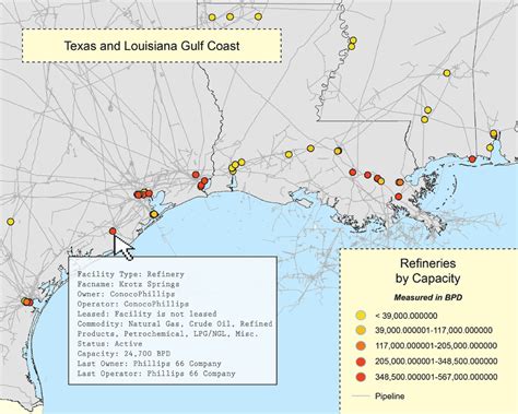 Refineries Mapsearch Mapsearch Leading Provider Of Gis Asset Data