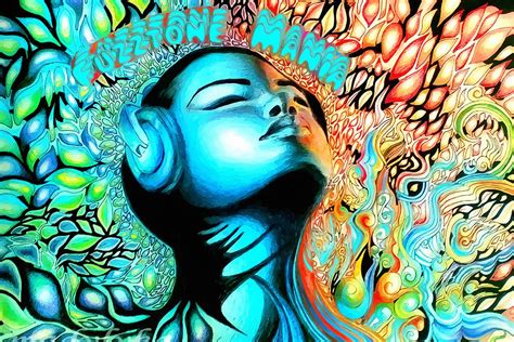Psychedelic Trippy Art Poster My Hot Posters