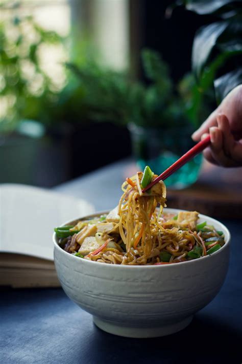 Please let these businesses know you found them on happycow. Stir Fried VEGAN Yakisoba Noodles - Love is in my Tummy