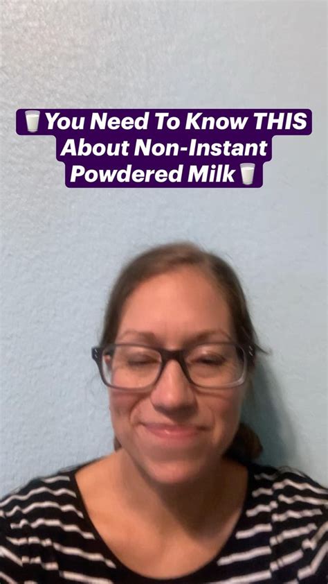 🥛you Need To Know This About Non Instant Powdered Milk🥛 Emergency
