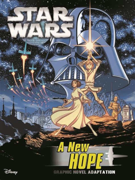 Comiclist Previews Star Wars A New Hope Graphic Novel Adaptation Gn