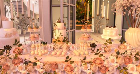 Sims 4 July Beach Wedding Venue New Cc Set Patreon 海灘婚禮與cc組 會員獨家