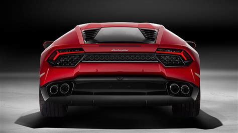 Lamborghini Huracan Photo Rear View Image Carwale