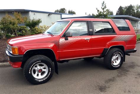 1988 Toyota 4runner Sr5 V6 4x4 Super Clean Low Miles For Sale Photos