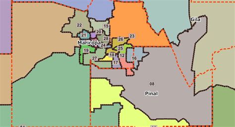 Arizona Legislative District 13 Map Ahmaddesignz