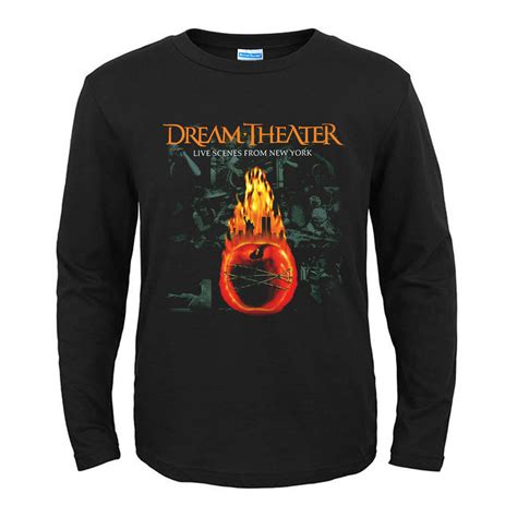 Dream Theater T Shirt Metal Punk Rock Shirts Wishiny