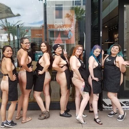Come To Work Naked Day Lush Store Various Years Venues 180 Pics