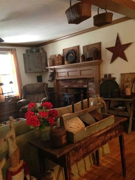 I live in a very traditional williamsburg style colonial house. Full of antique and rustic home | Country house decor ...