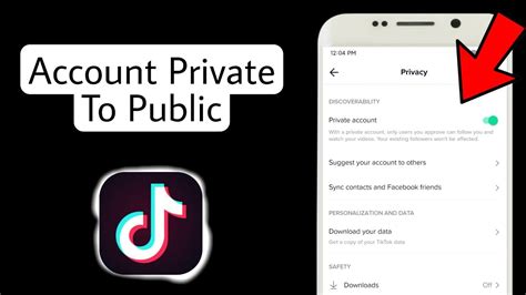 How To Make Tiktok Account Private To Public 2022 Unprivate Your