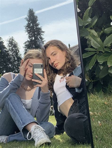Outside Mirror Selfie With Friend Annakerkhoffs Mirror Pic Mirror Selfies Picture Poses