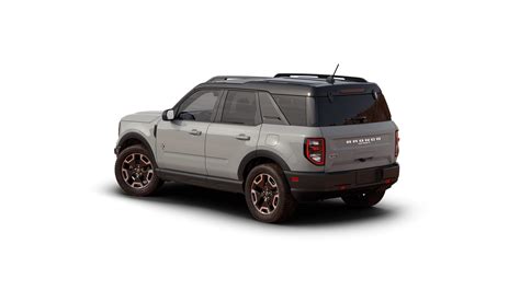 New 2021 Cactus Gray Ford Bronco Sport Outer Banks 4x4 For Sale In