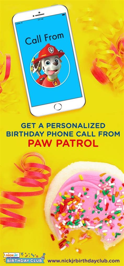 Paw Patrol Is On A Roll And Making Birthday Phone Calls To Their Fans