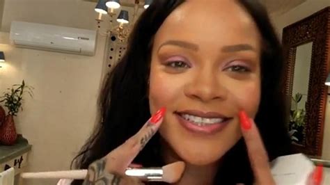 rihanna s makeup artist reveals the groundbreaking highlighting trick she s learned from the