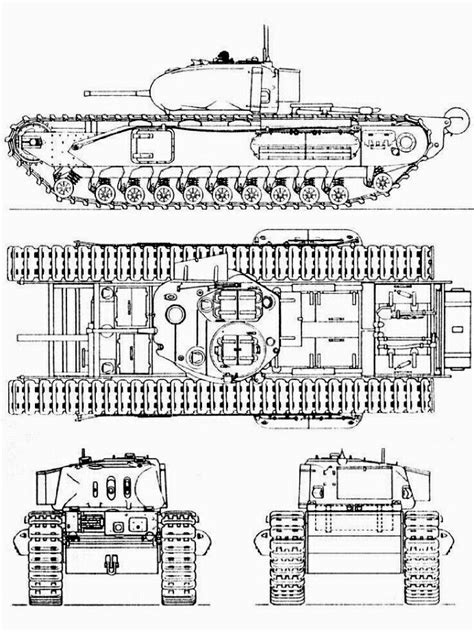 A22 Infantry Tank Mk Iv Churchill I British Heavy Tank 1941 World