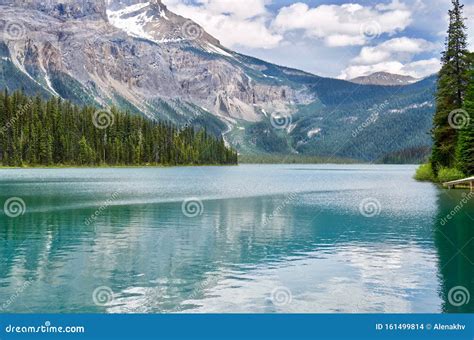 Emerald Lake Yoho National Park British Columbia Canada Turquoise