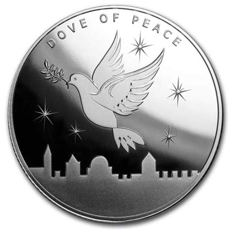 Buy 2019 1 Oz Silver Round Holy Land Mint Dove Of Peace Lot Of 20