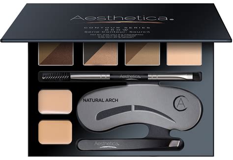 Aesthetica Brow Contour Kit 16 Piece Eyebrow Makeup Palette Set 6