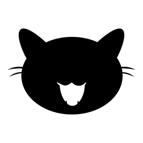Polish your personal project or design with these white cat transparent png images, make it even more personalized and more attractive. File:Black Cat Vector.svg - Wikimedia Commons