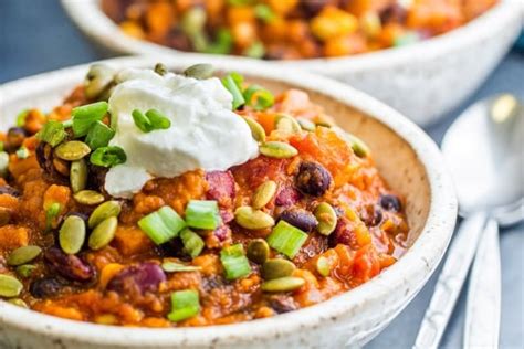best vegetarian sweet potato chili recipe perfect for meatless monday