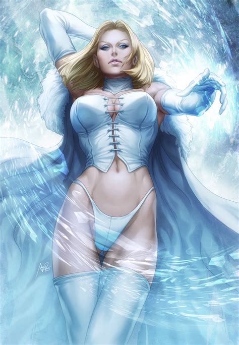 Comics Forever Emma Frost The White Queen Artwork By