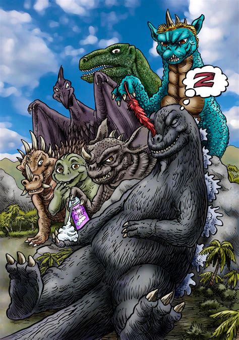 Hijinx On Monster Island All Godzilla Monsters Godzilla 2014 Kaiju