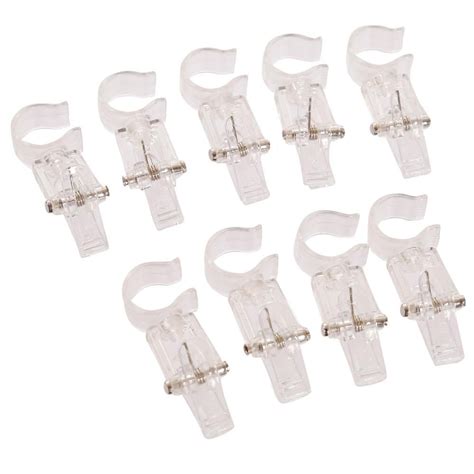 Clear High Impact Plastic Clips Are Specially Designed To Attach To